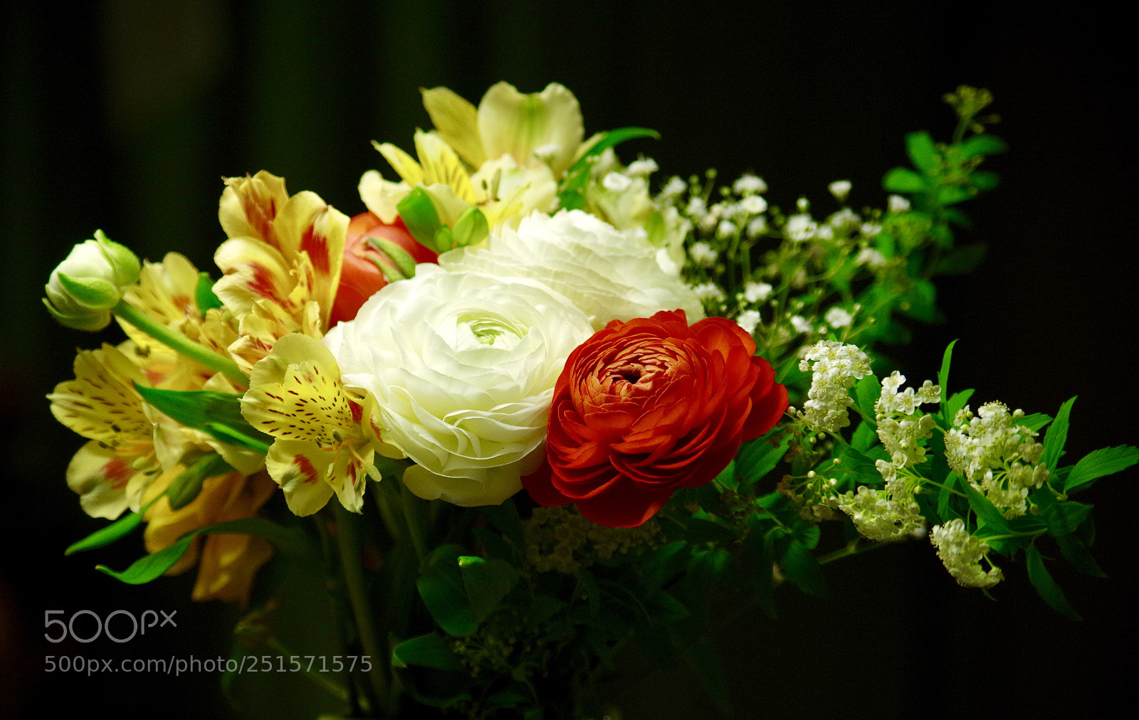 Pentax K-50 sample photo. 花束 photography