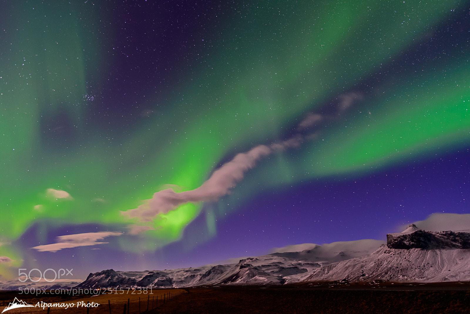 Nikon D800 sample photo. Aurora over iceland photography