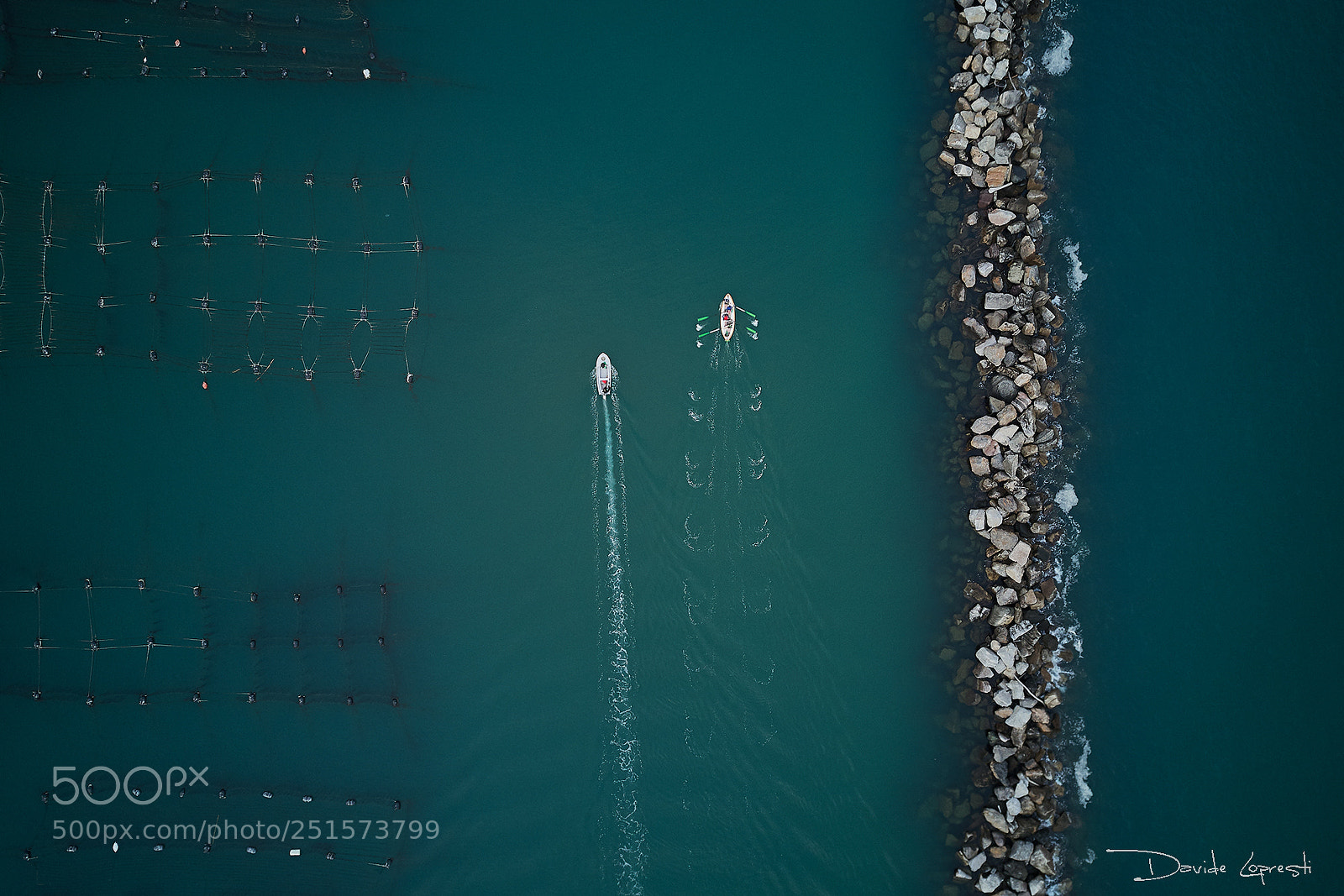 DJI FC220 sample photo. Rowers photography