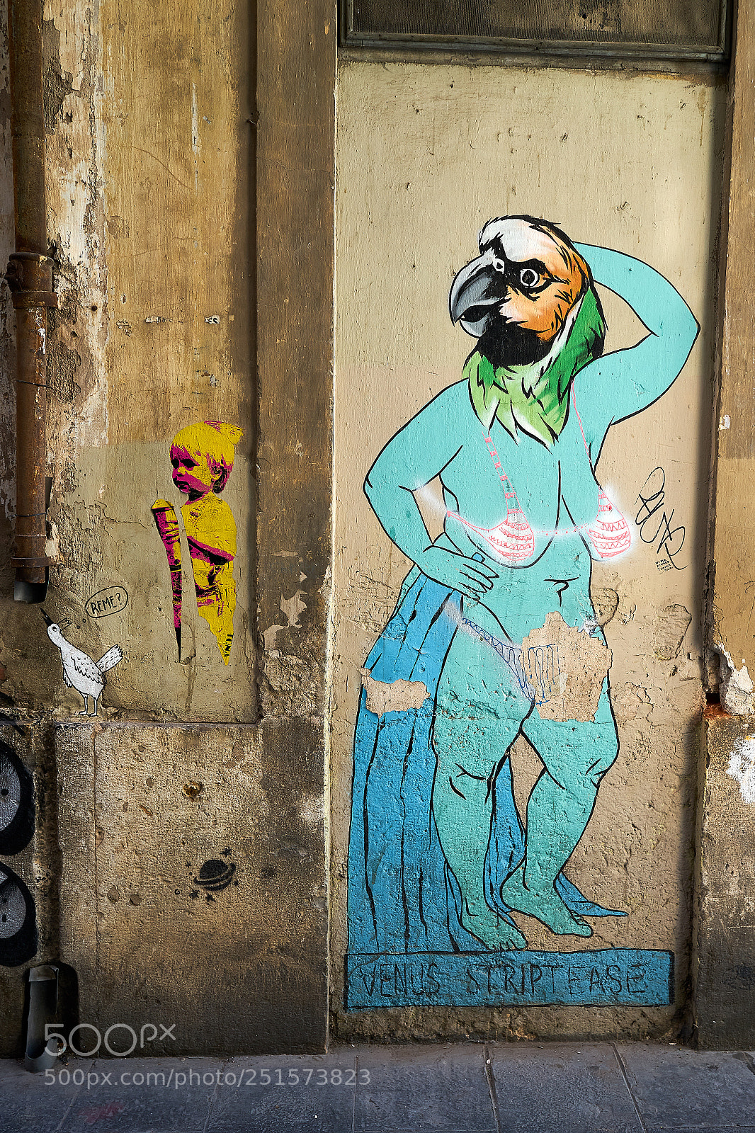 Sony a7 sample photo. Street art valencia spain photography