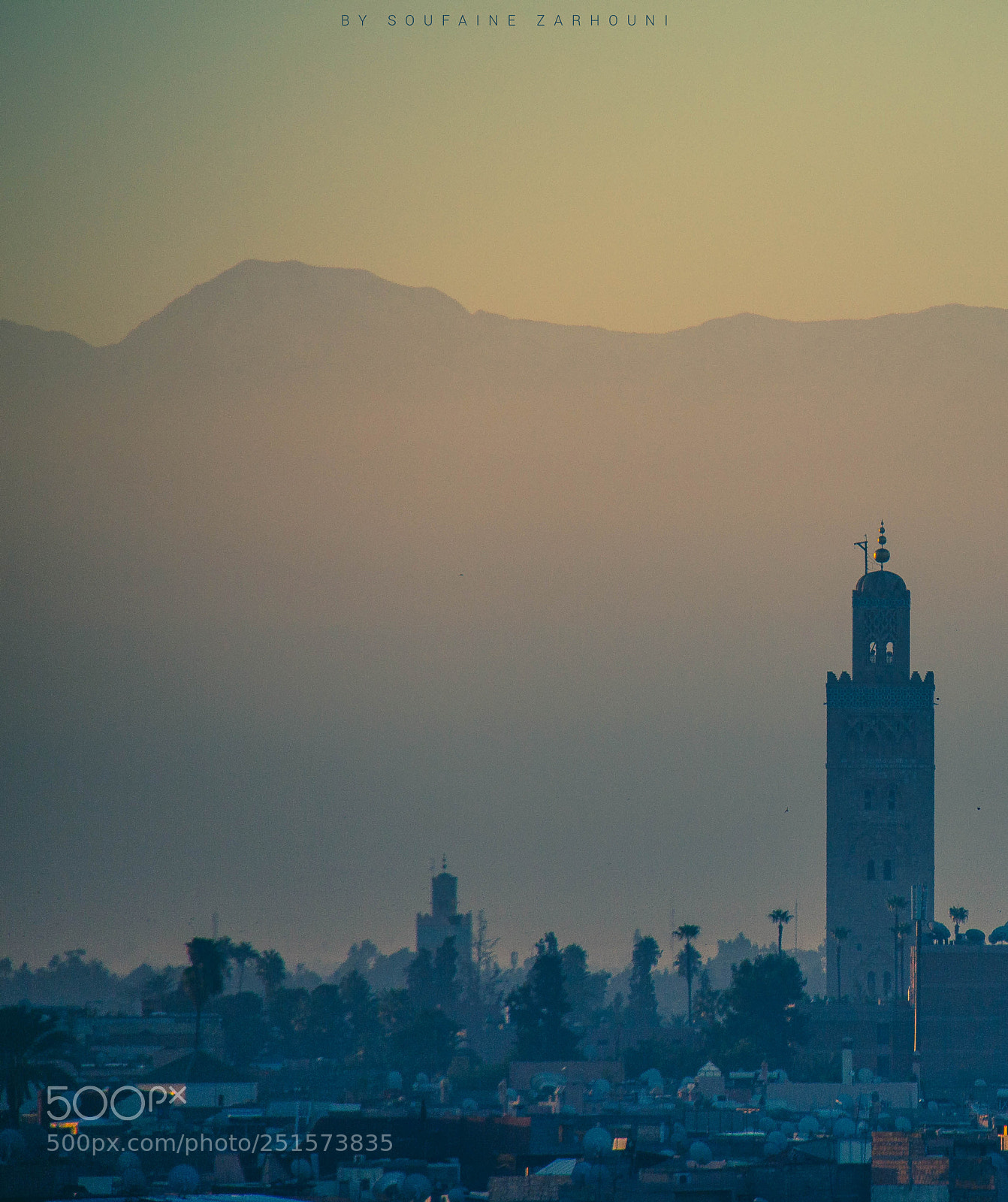 Canon EOS 60D sample photo. Marrakesh skyline photography