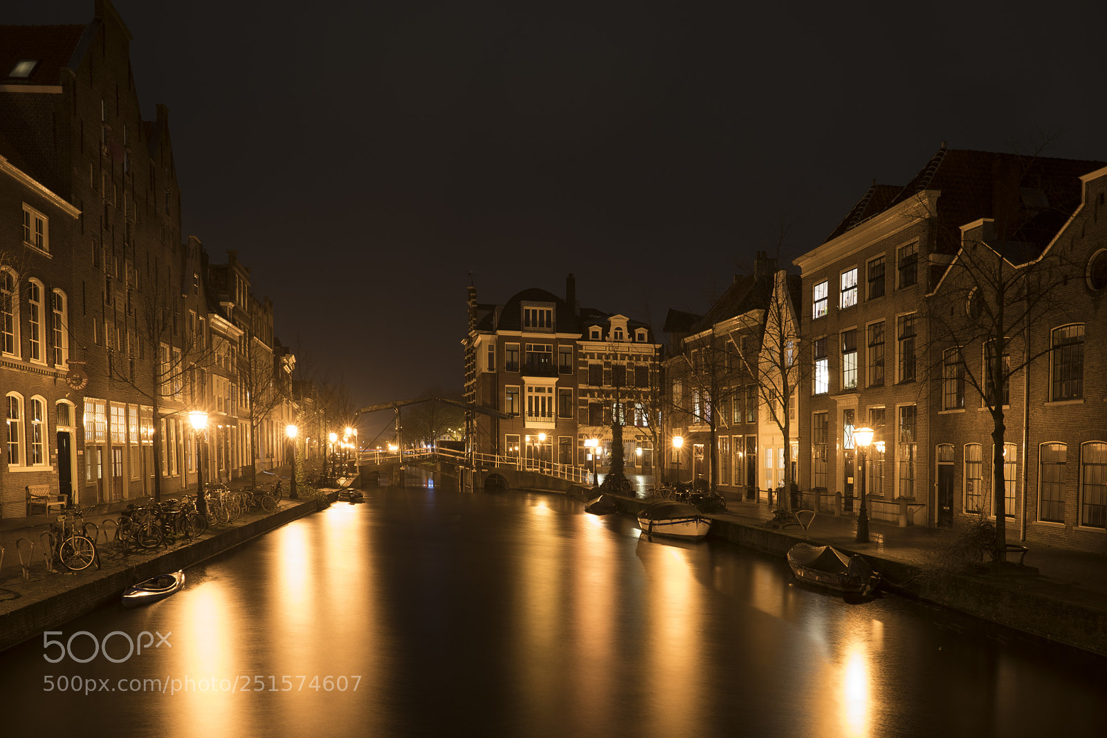 Sony a7R III sample photo. Leiden at night... photography