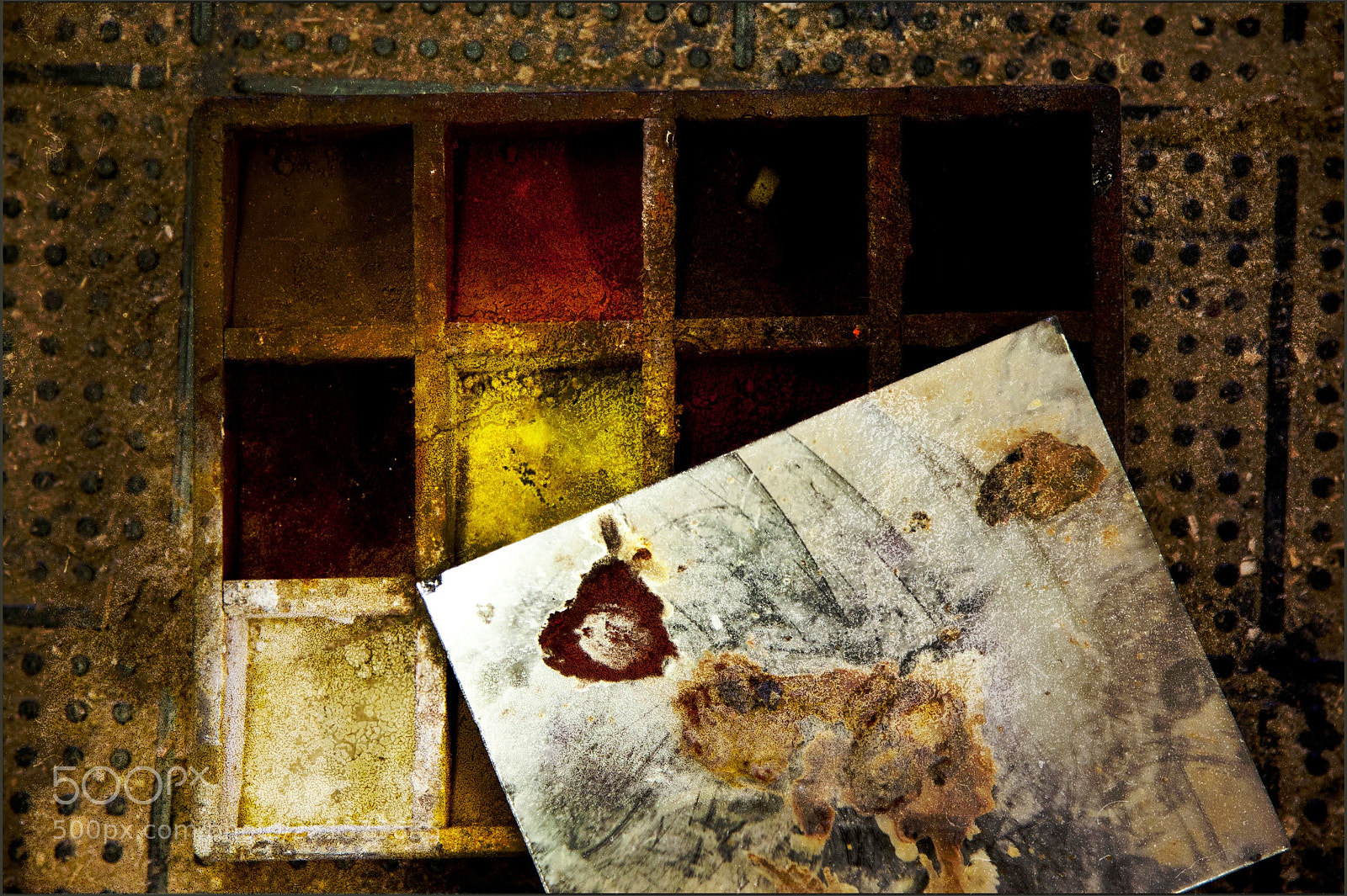 Canon EOS 5D Mark II sample photo. Color box photography