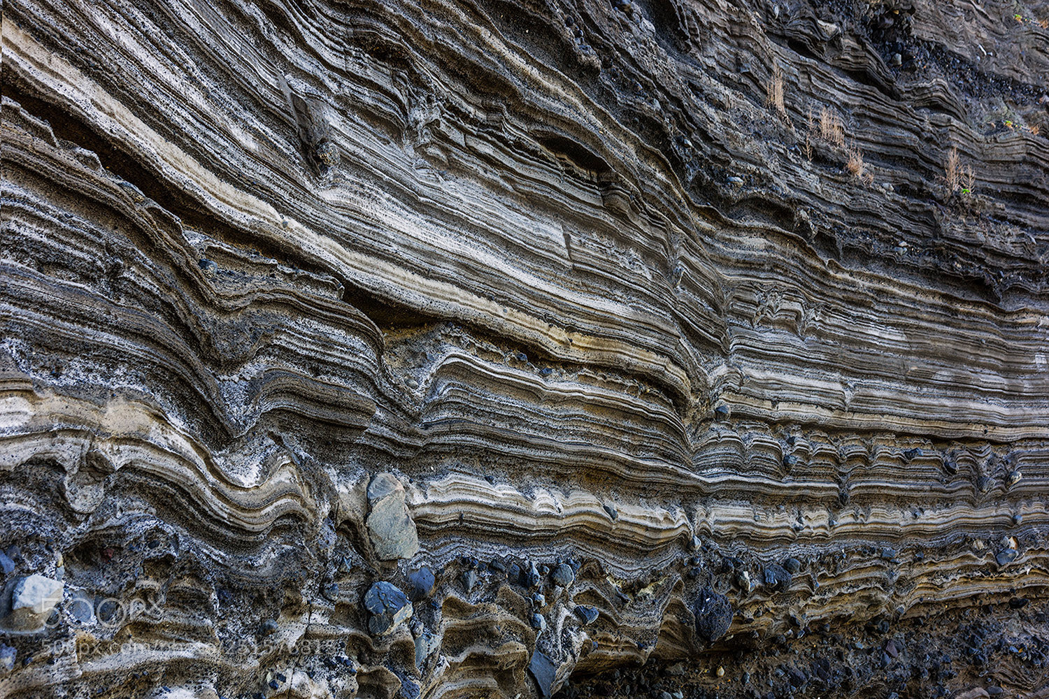 Nikon D810 sample photo. Volcanic deposits jeju island photography