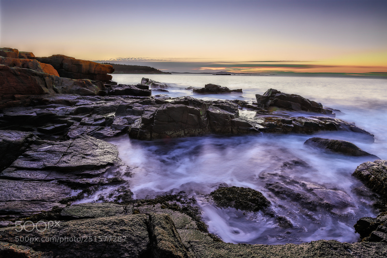 Nikon D810 sample photo. Sunrise at the coast photography