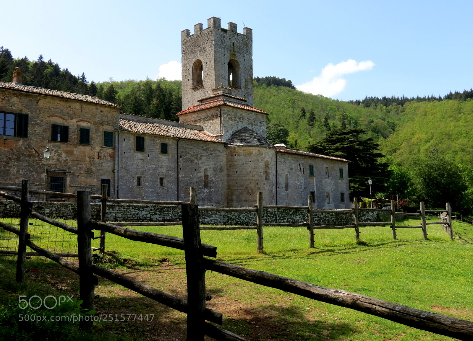 Canon PowerShot SX40 HS sample photo. The monastery at badia photography