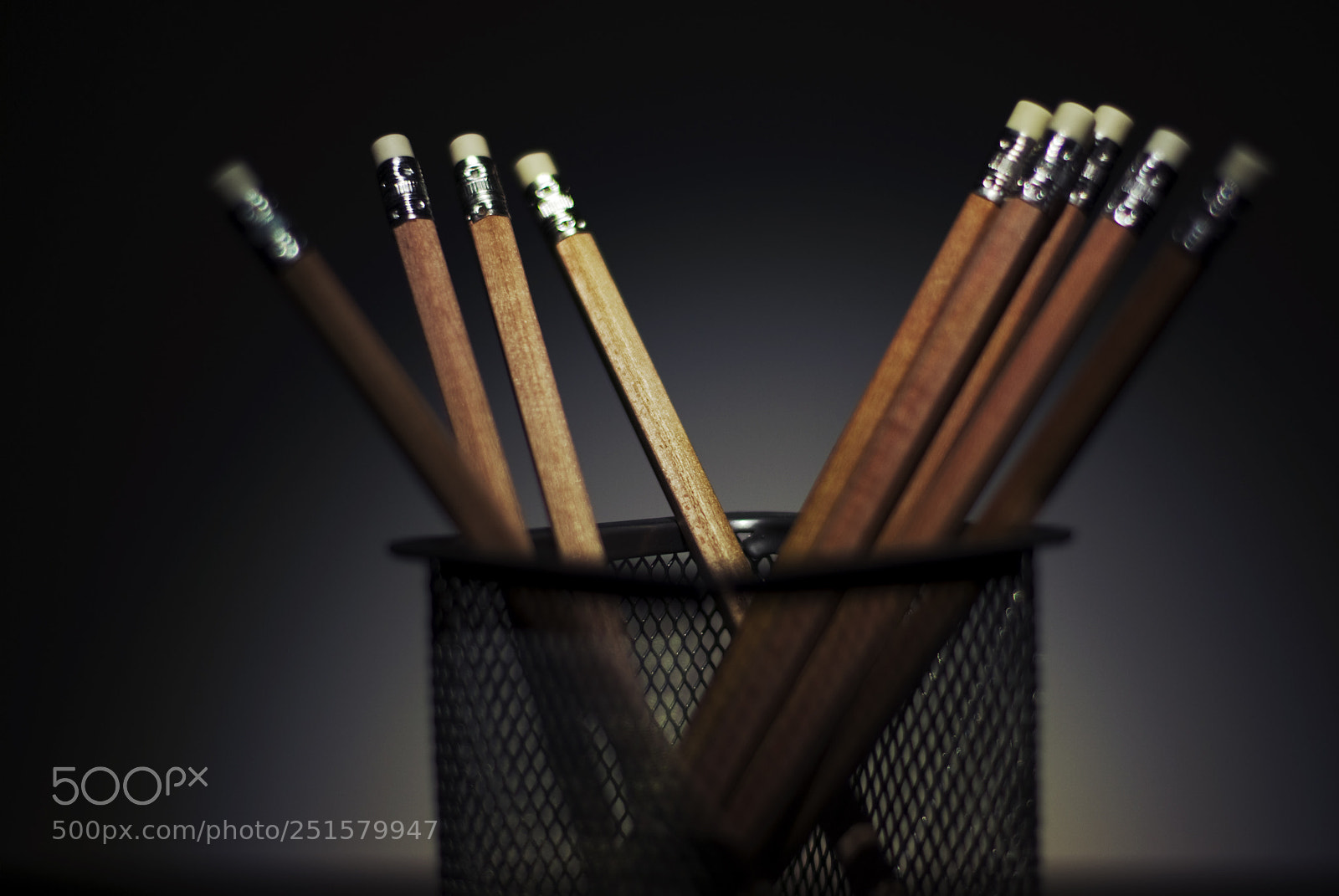 Nikon D60 sample photo. Pencils photography