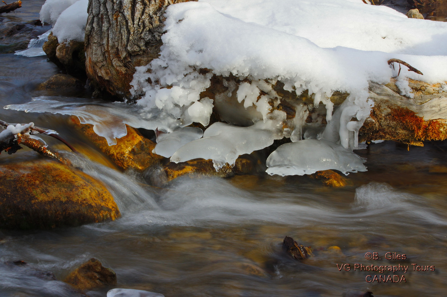 Pentax K-3 sample photo. Last of the ice photography