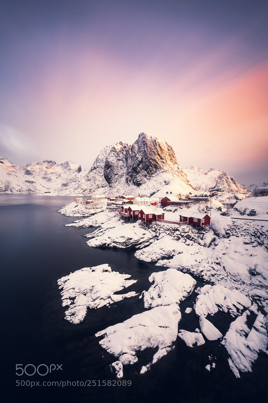 Nikon D850 sample photo. Hamnøy sunrise photography