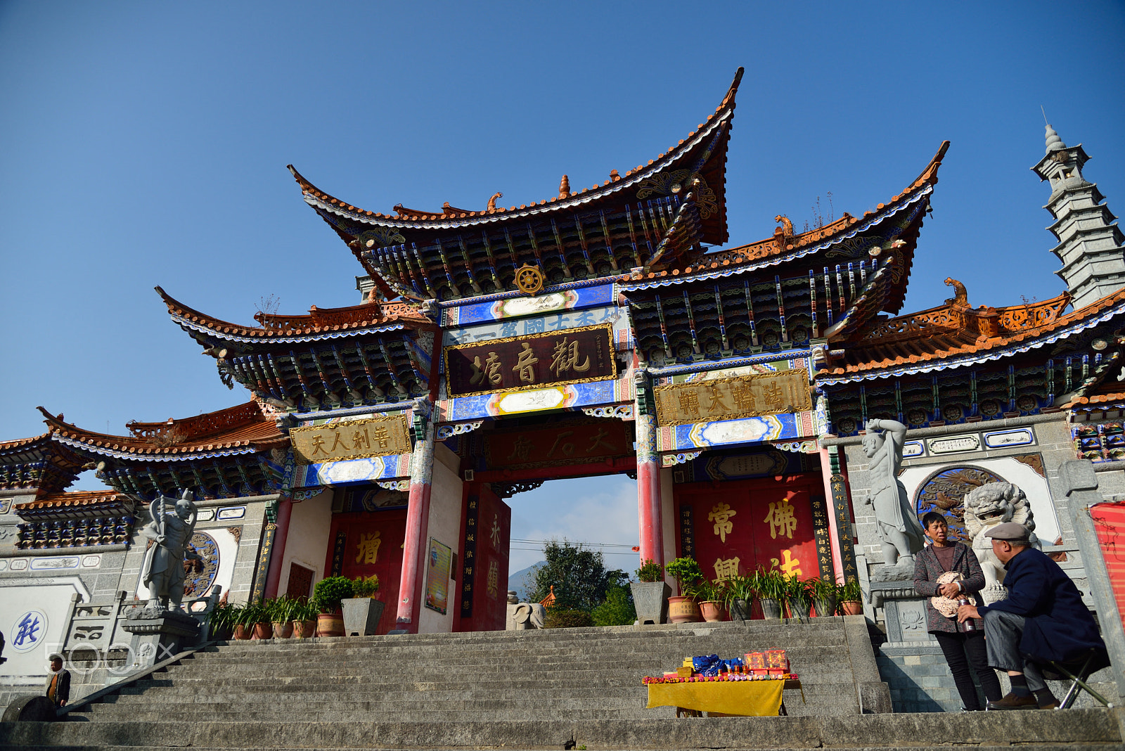 Nikon D610 sample photo. The chinese temple photography