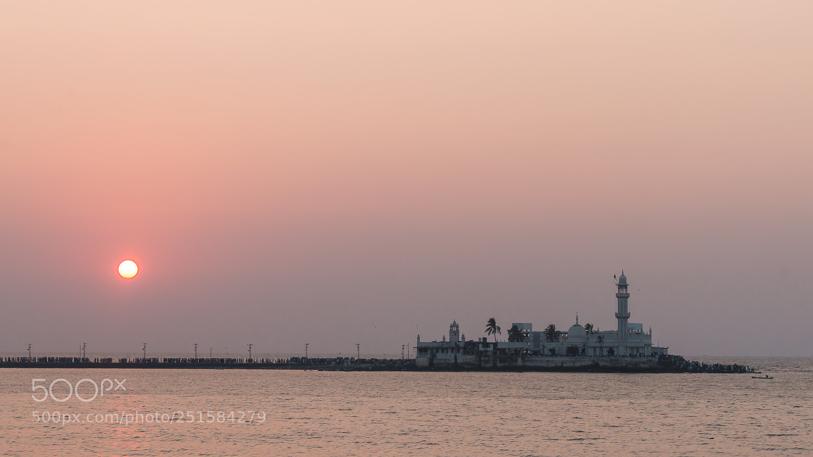 Canon EOS 70D sample photo. Sunset over haji ali photography