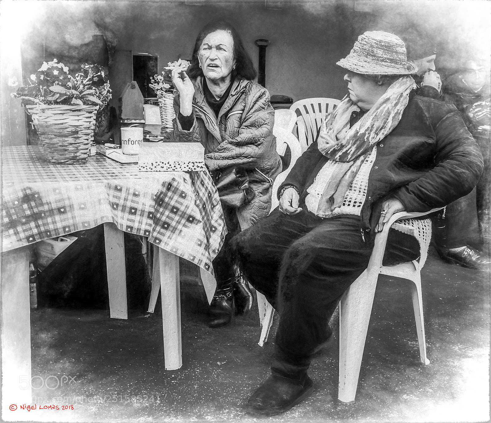 Olympus PEN-F sample photo. Tea and a smoke photography