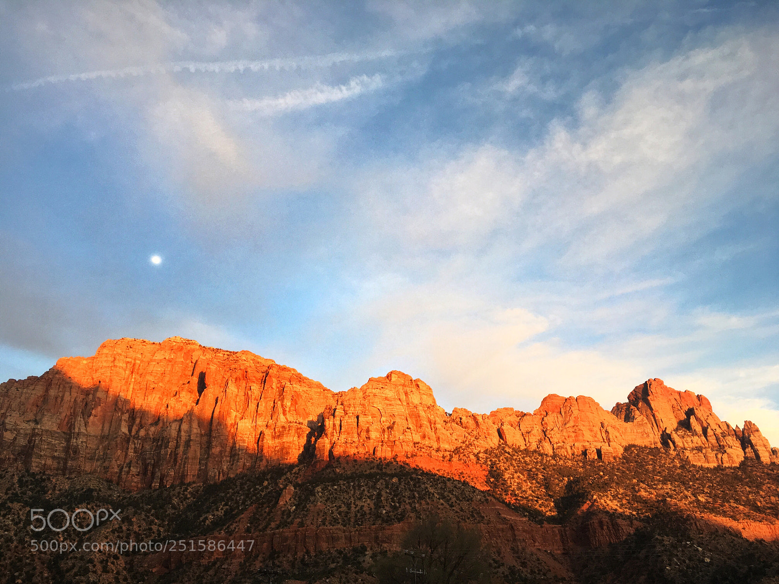 Apple iPhone 6s sample photo. Sunsets on red rock  photography