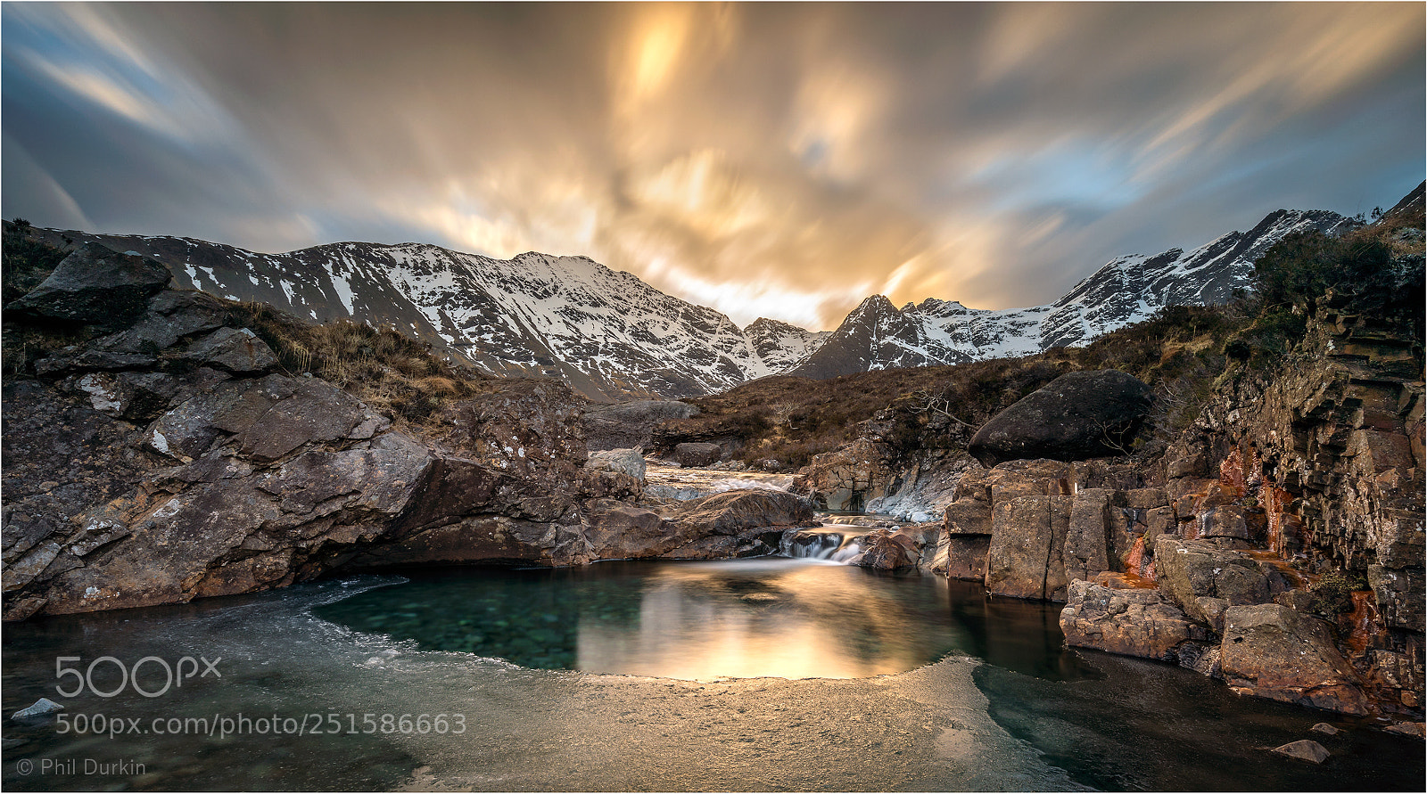 Canon EOS 5D Mark IV sample photo. Frozen fairy pools photography