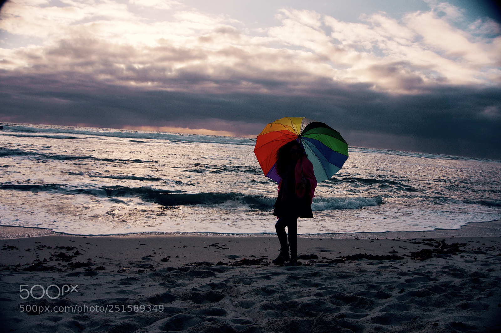 Sony Alpha NEX-6 sample photo. Sunset shower photography