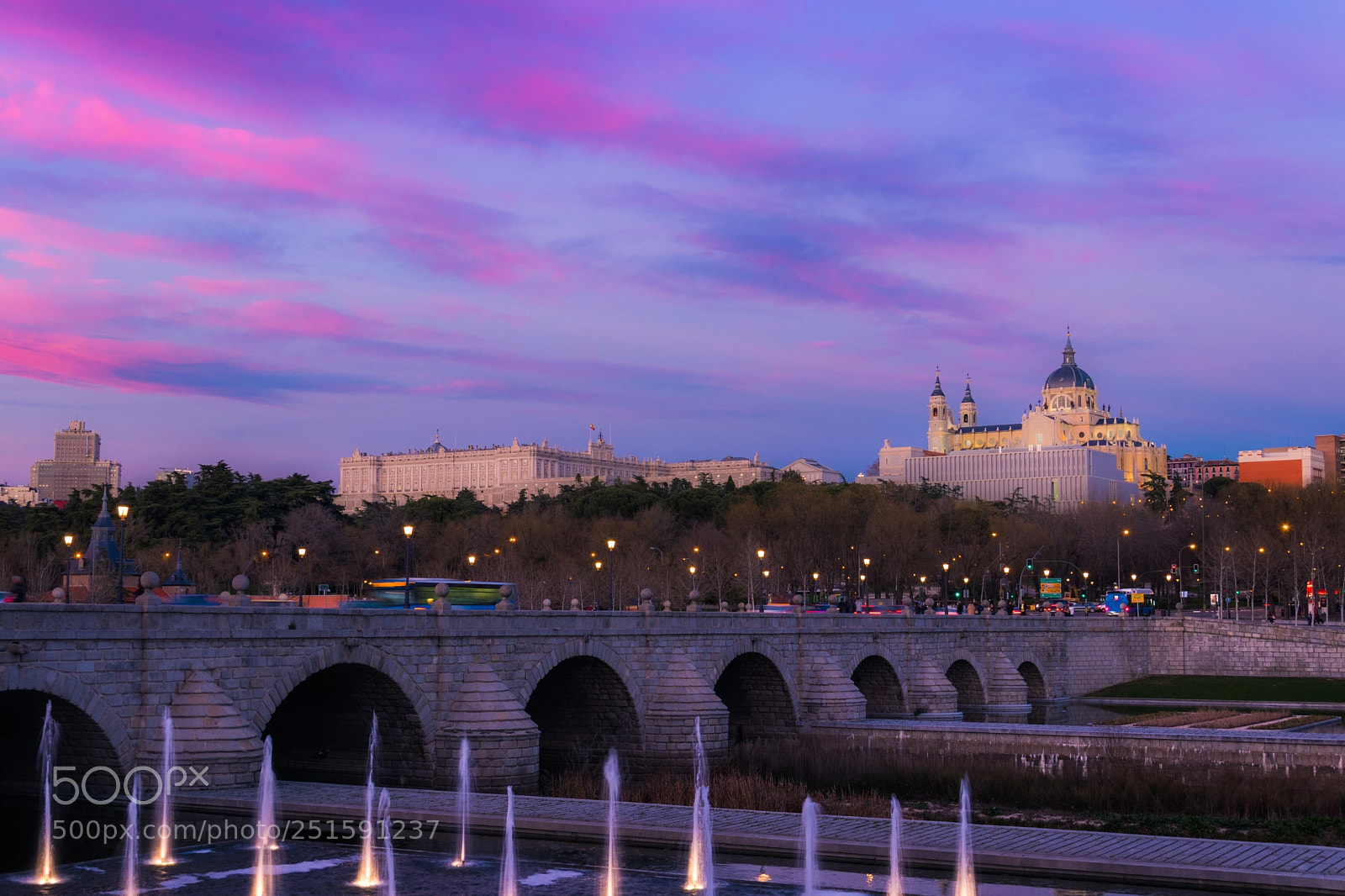 Canon EOS 80D sample photo. Sunset in madrid photography