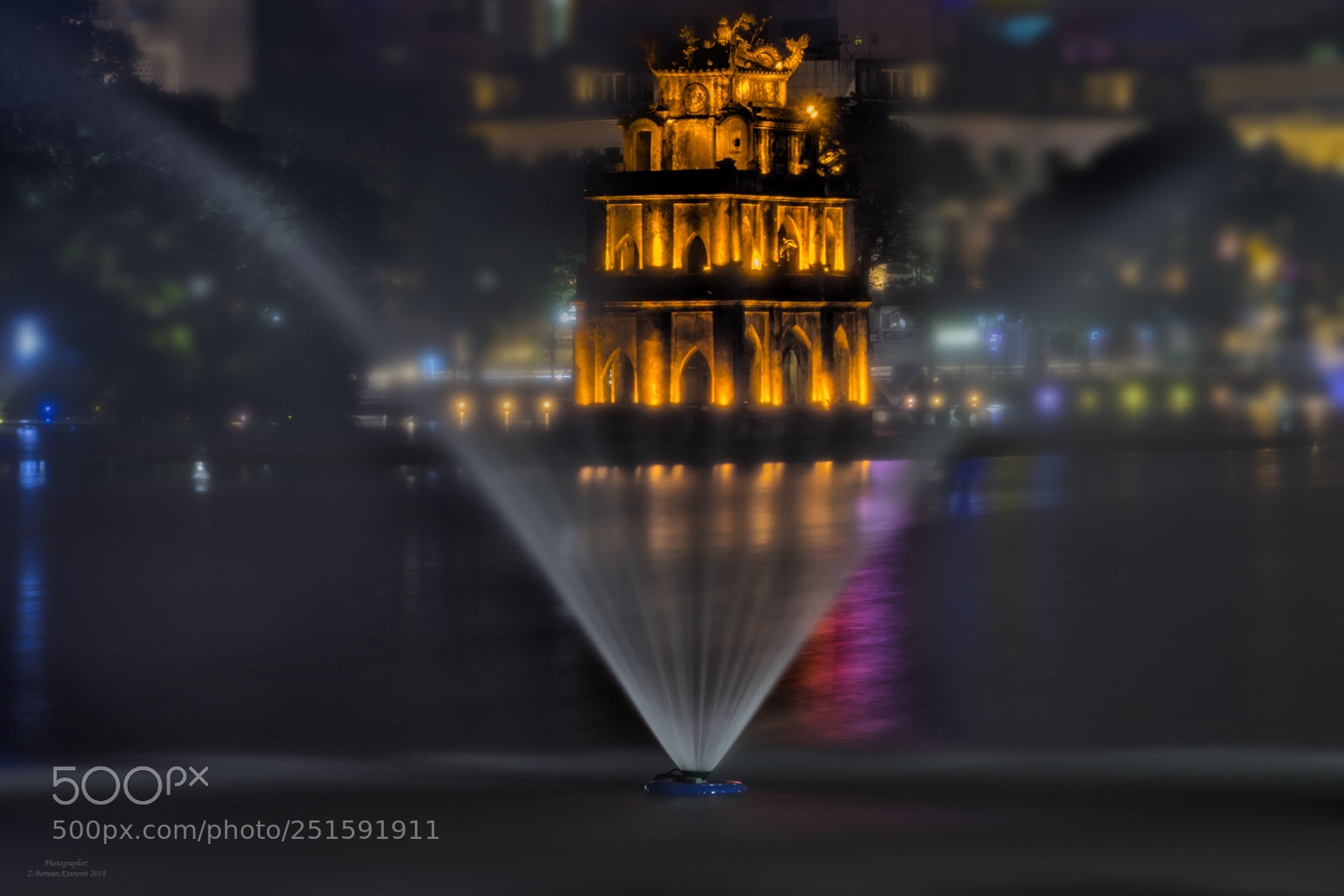 Nikon D500 sample photo. Hanoi, night photography