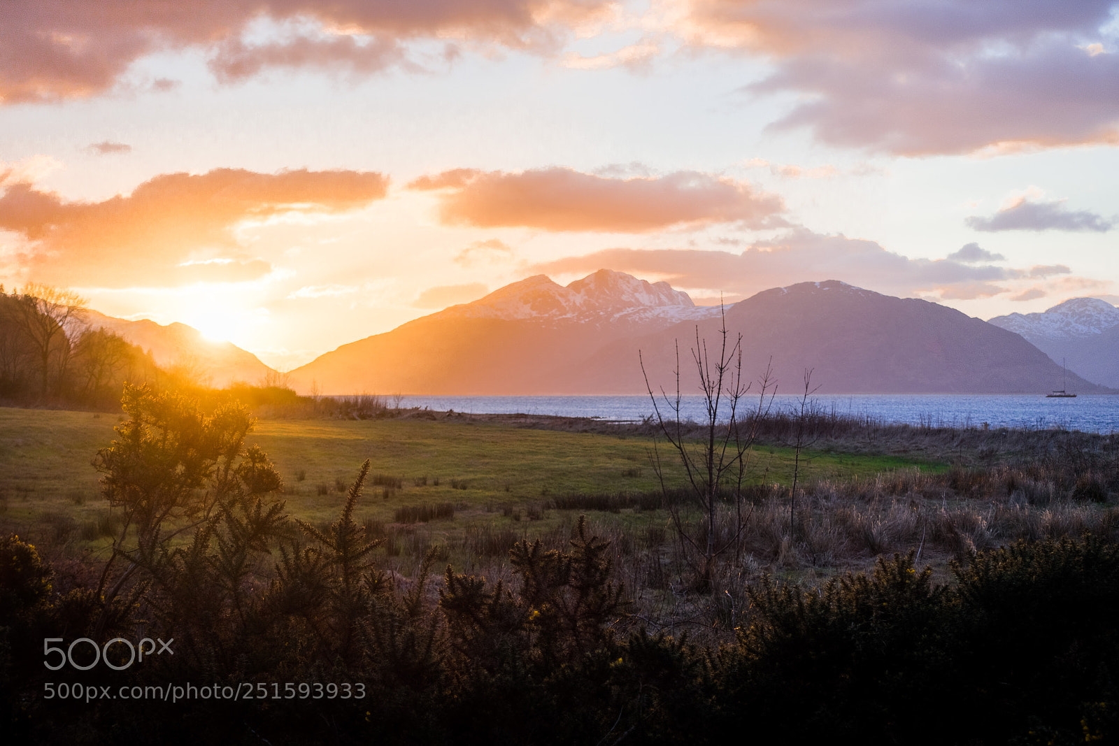 Sony Cyber-shot DSC-RX100 III sample photo. Sunset in scotland photography