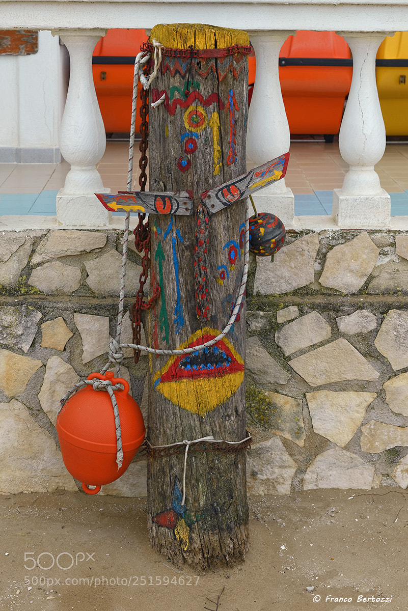 Nikon D610 sample photo. Peschici fantasy totem photography
