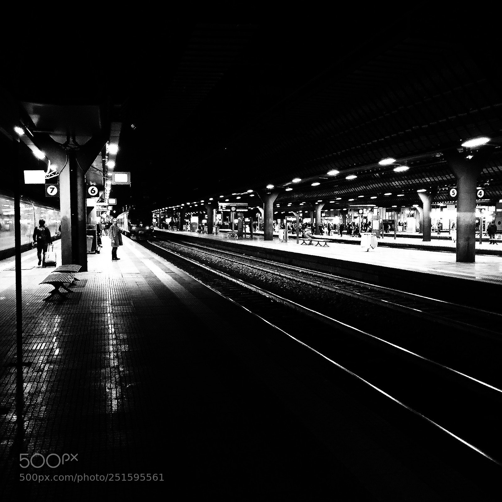 Apple iPhone 6 sample photo. Railway photography