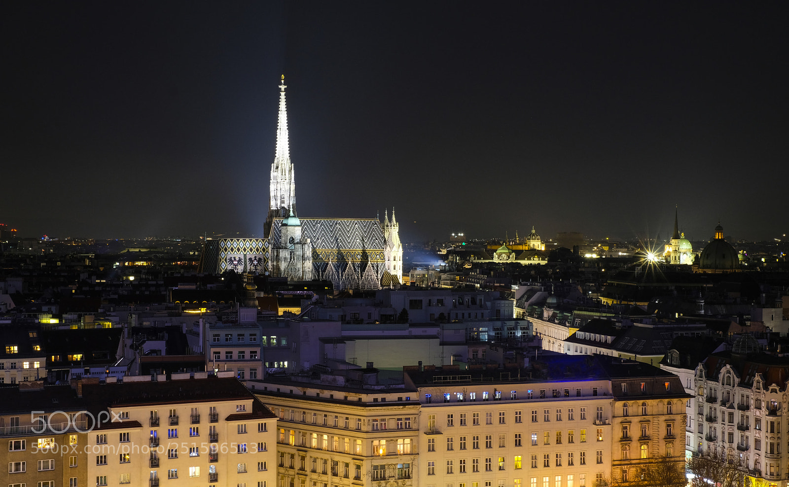 Fujifilm X-T2 sample photo. Vienna night photography
