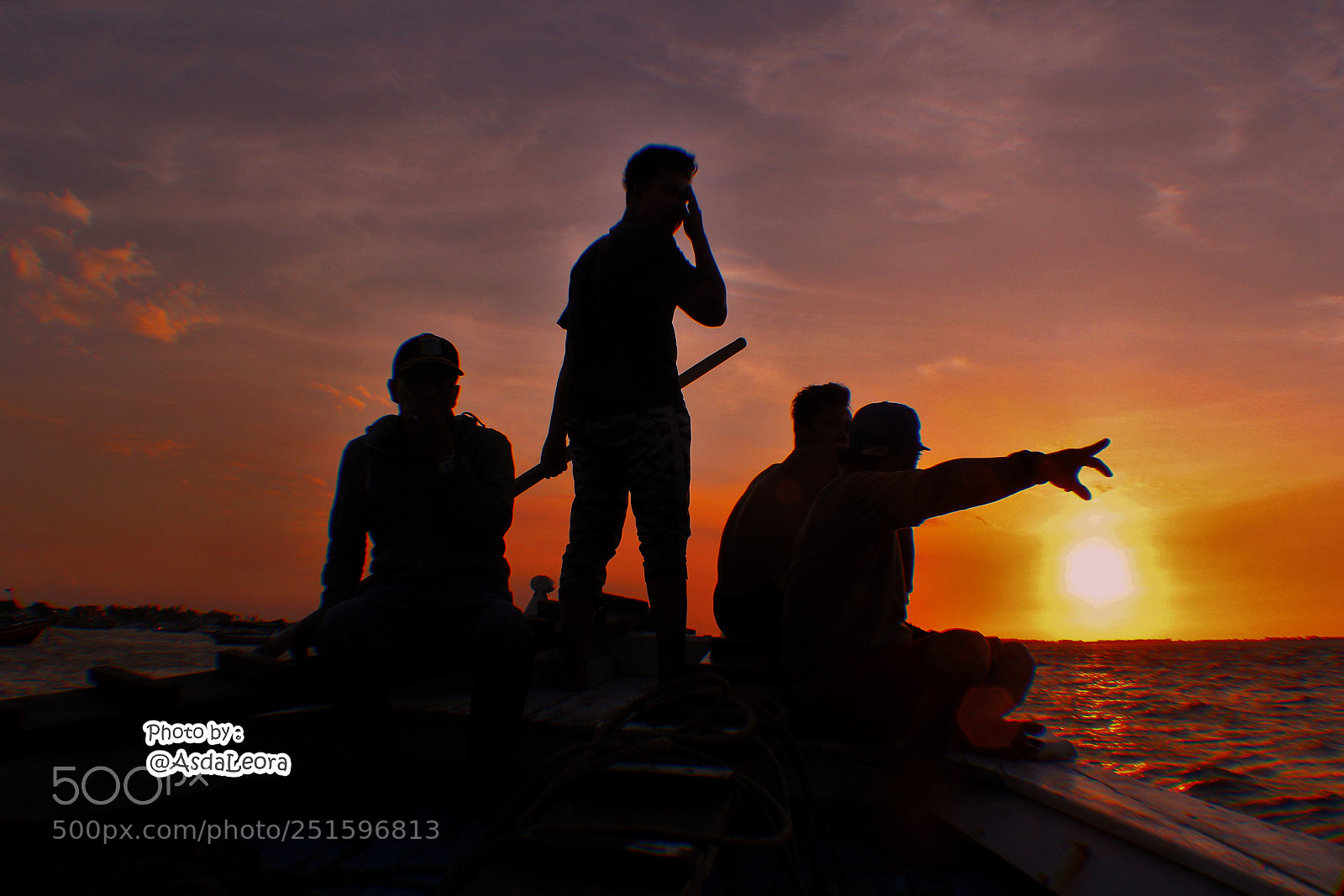 Canon EOS 60D sample photo. Sunset at untung jawa photography
