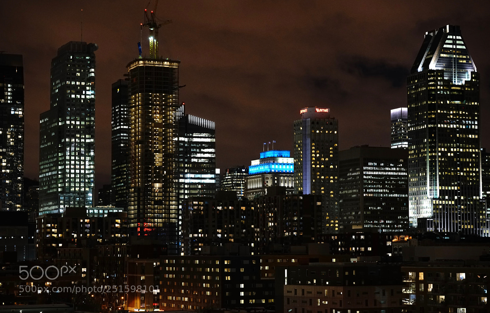 Sony a7R II sample photo. Blue halo, montreal by photography