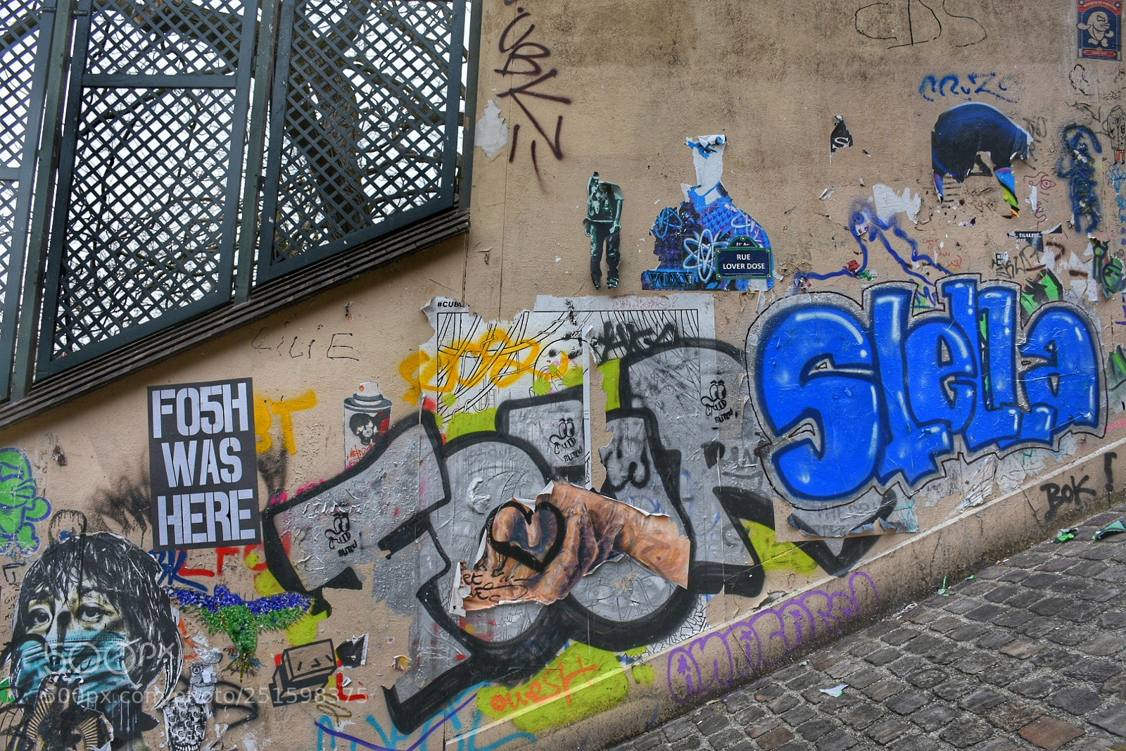 Nikon D7200 sample photo. Artecallejero streetart montmartre paris photography