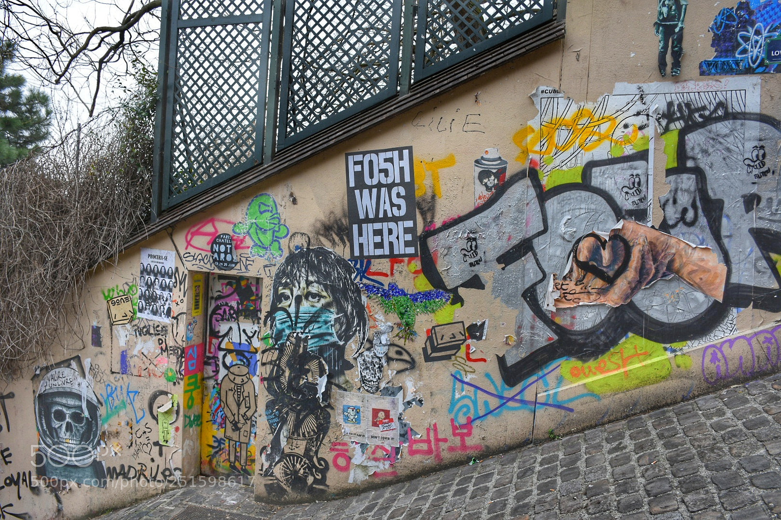 Nikon D7200 sample photo. Artecallejero streetart montmartre paris photography