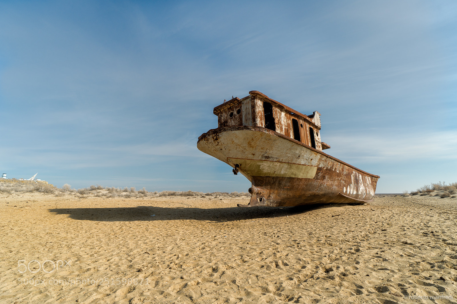Sony a6500 sample photo. The desert boat photography