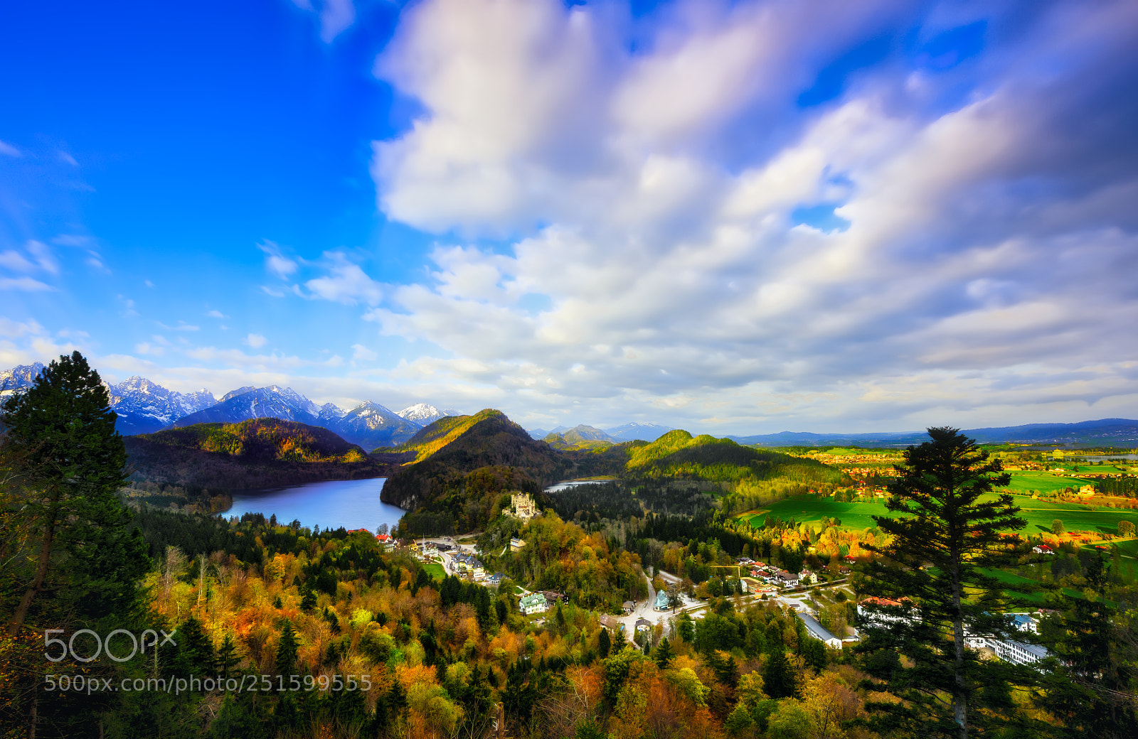 Nikon D810 sample photo. Hohenschwangau castle photography