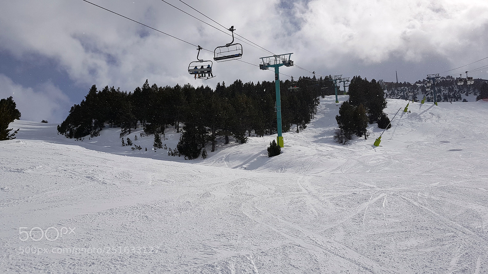 Samsung Galaxy S8 sample photo. Grandvalira lift! photography