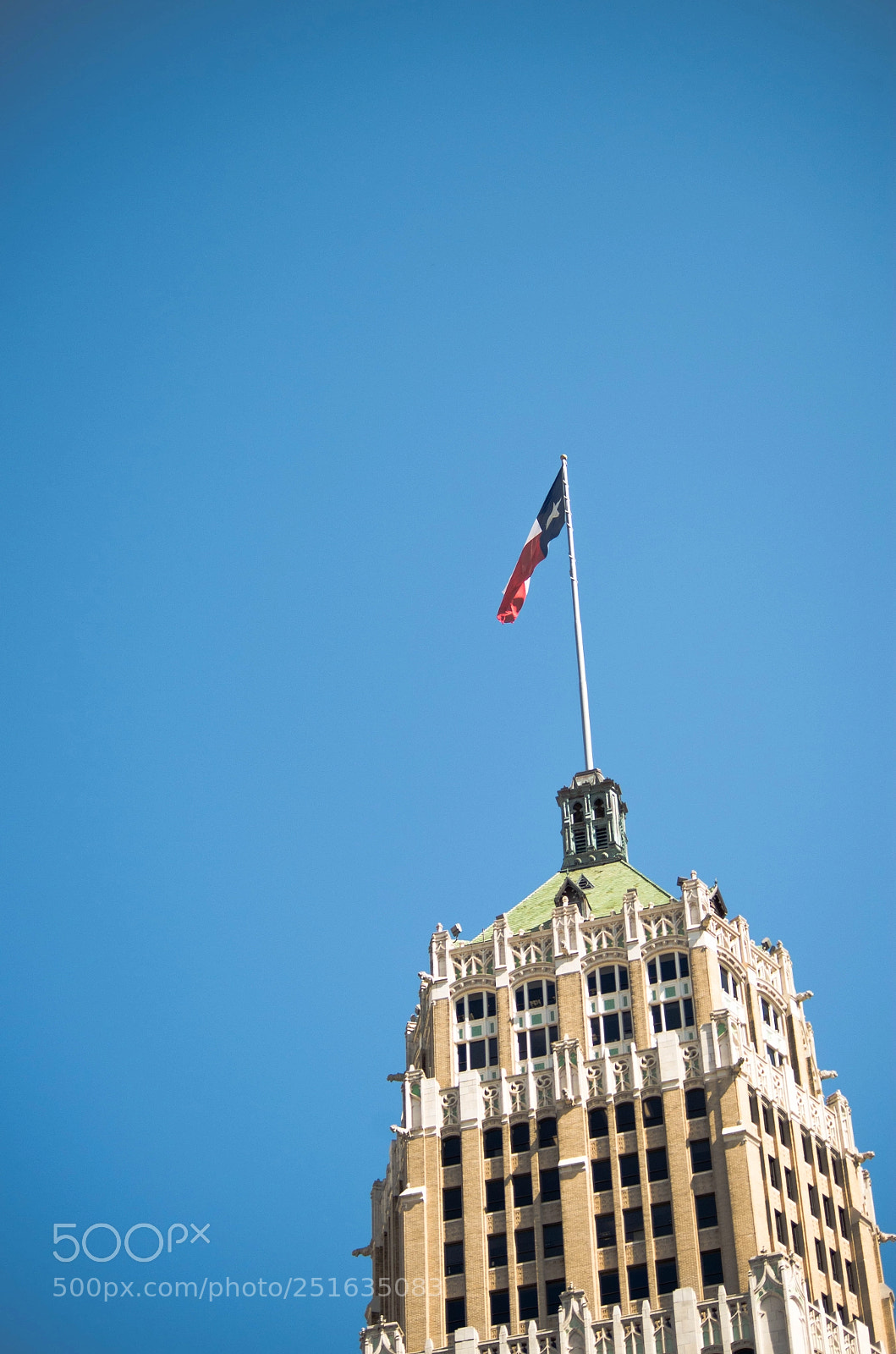 Pentax K-50 sample photo. San antonio tower photography
