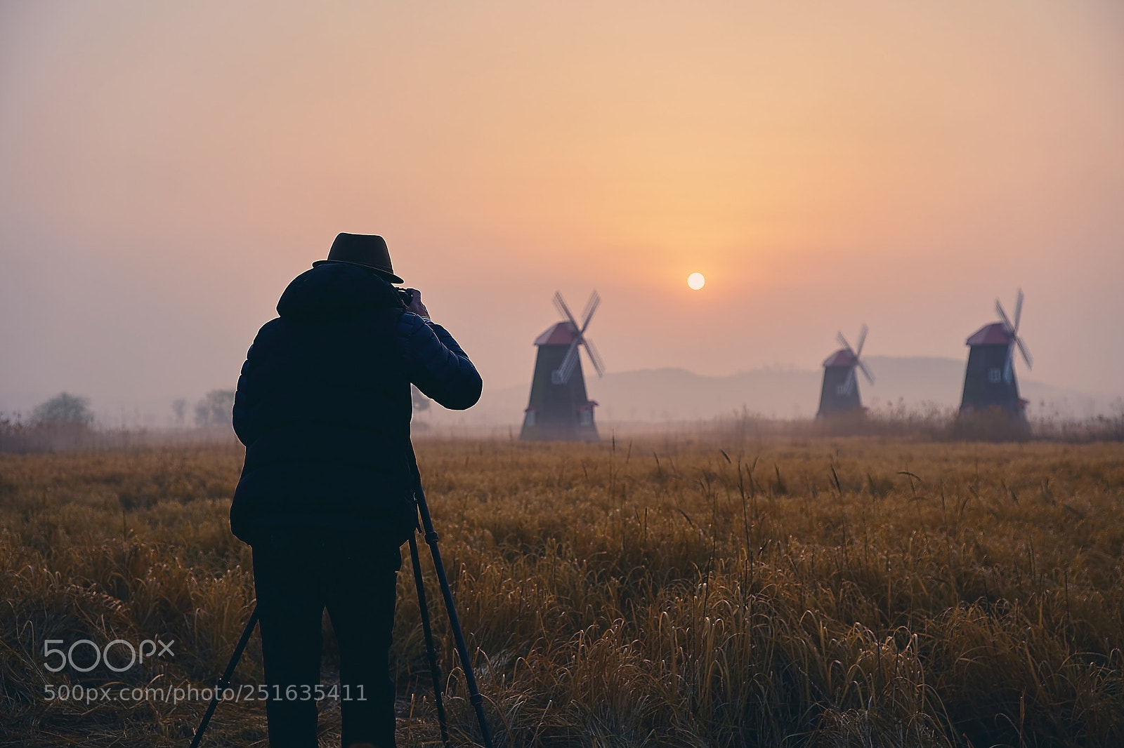Sony a9 sample photo. Photographer and sunrise photography