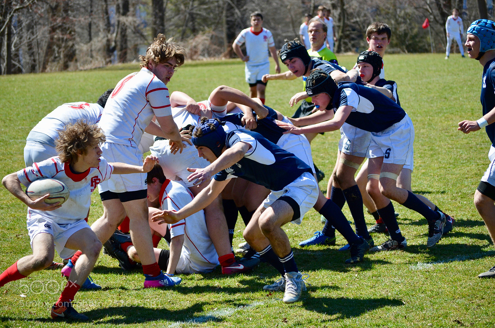 Nikon D5100 sample photo. The scrum photography