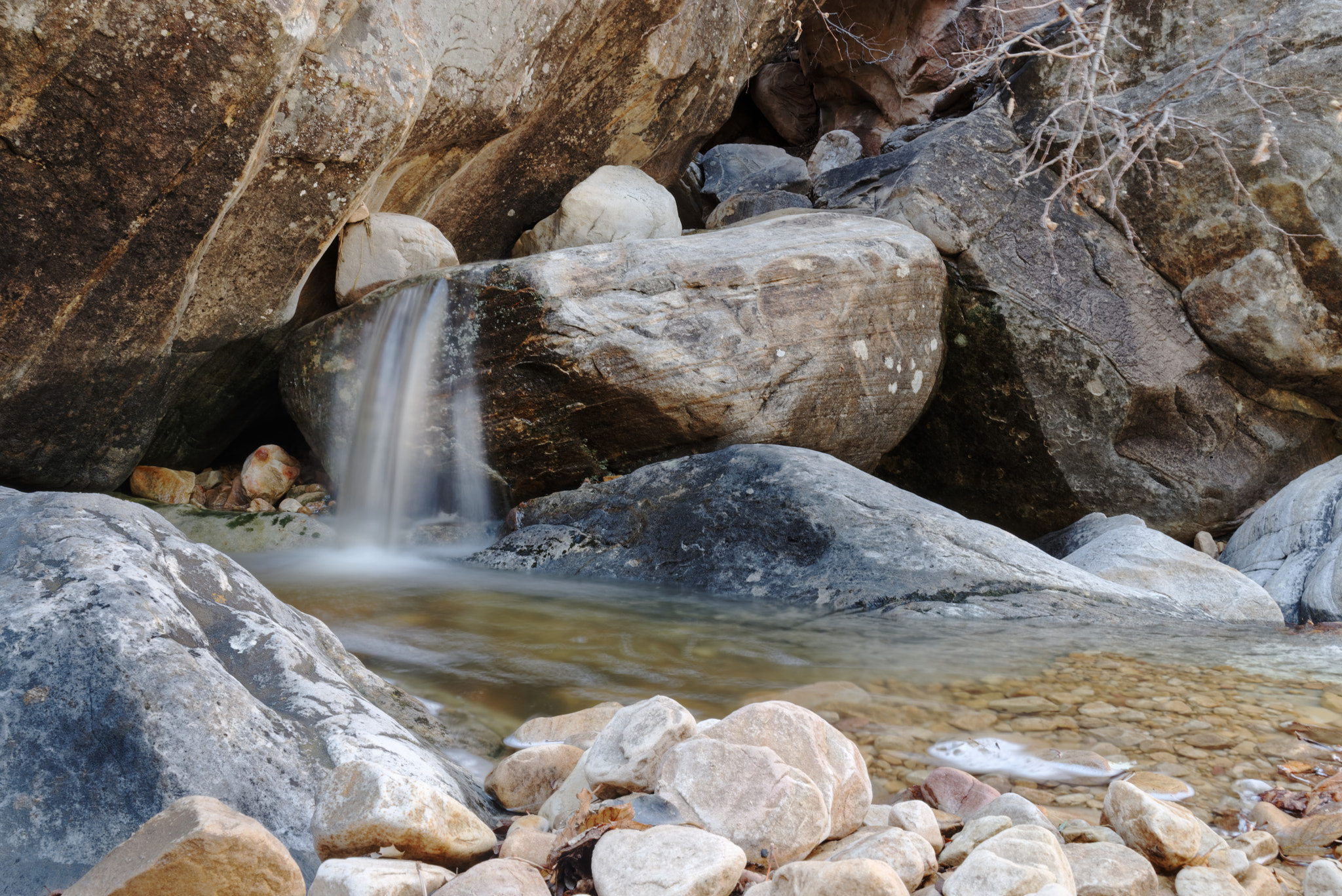 Pentax K-1 sample photo. Desert stream photography