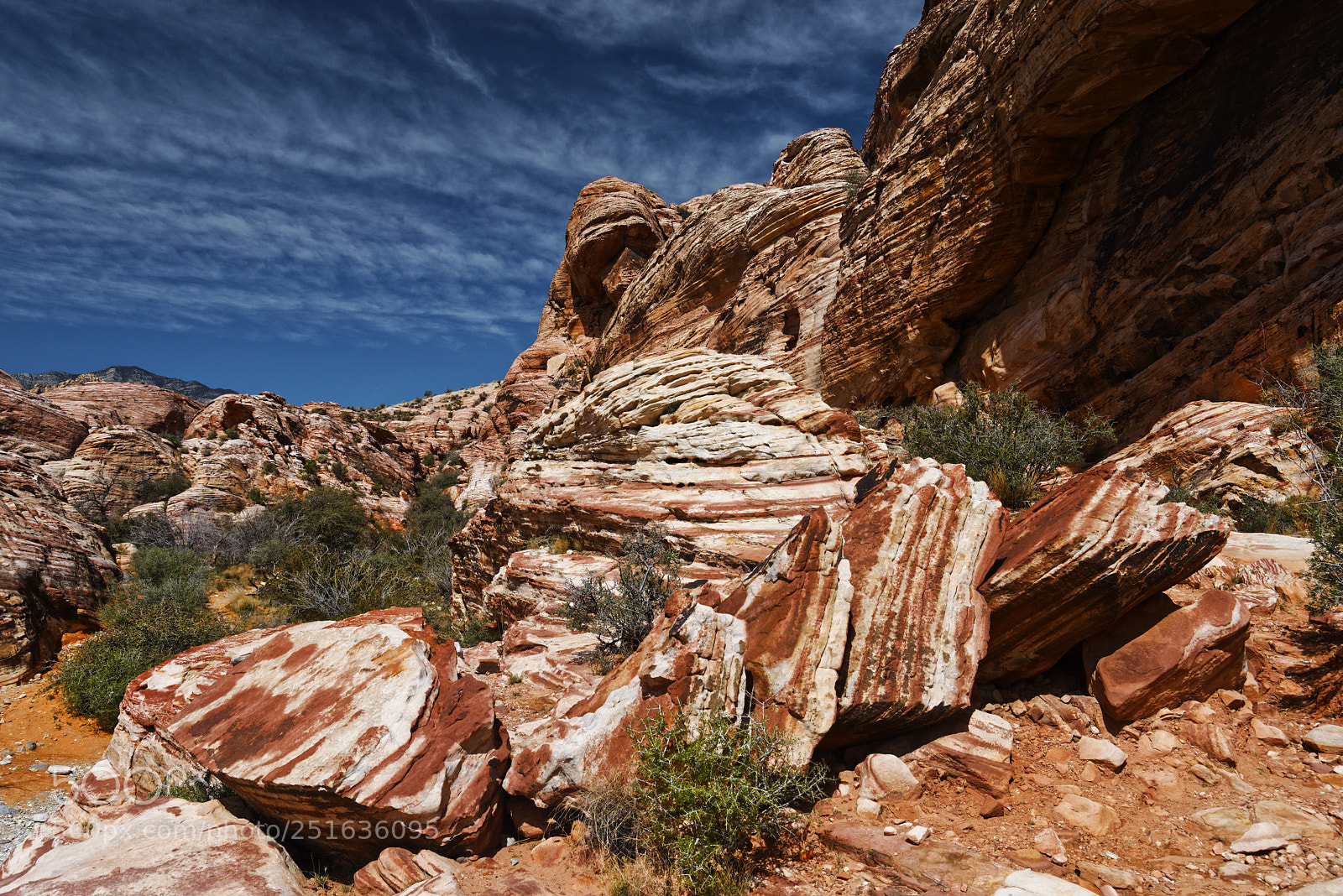 Pentax K-1 sample photo. Redrock dominoes photography