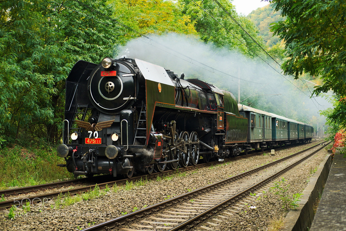 Fujifilm X-E1 sample photo. Locomotive 475.111 photography
