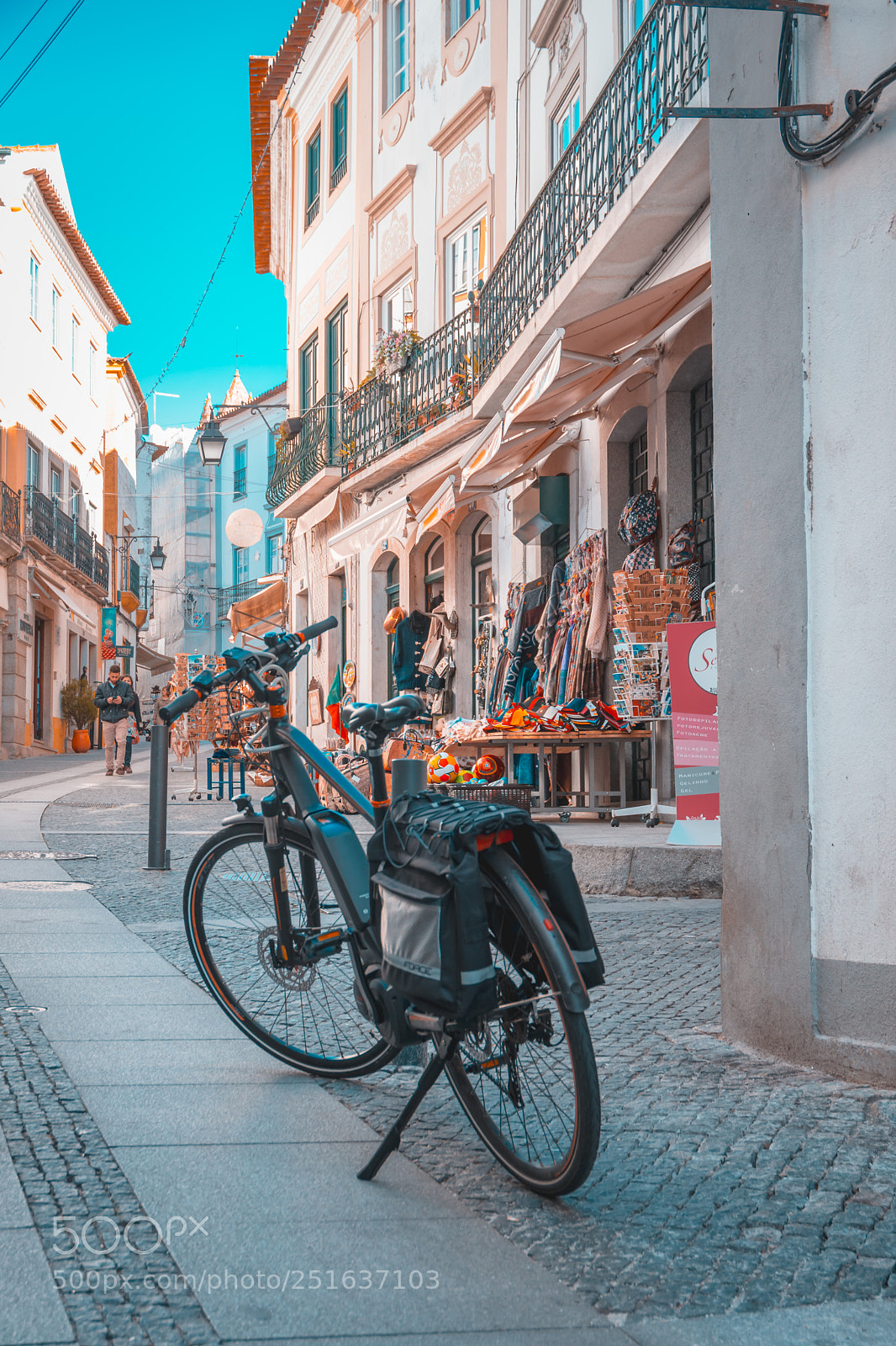 Nikon D7200 sample photo. Bike, Évora and portugal. photography