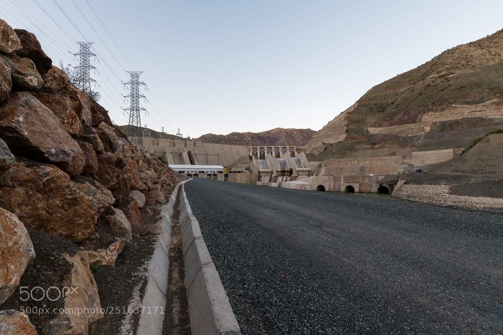 Nikon D850 sample photo. Dam photography