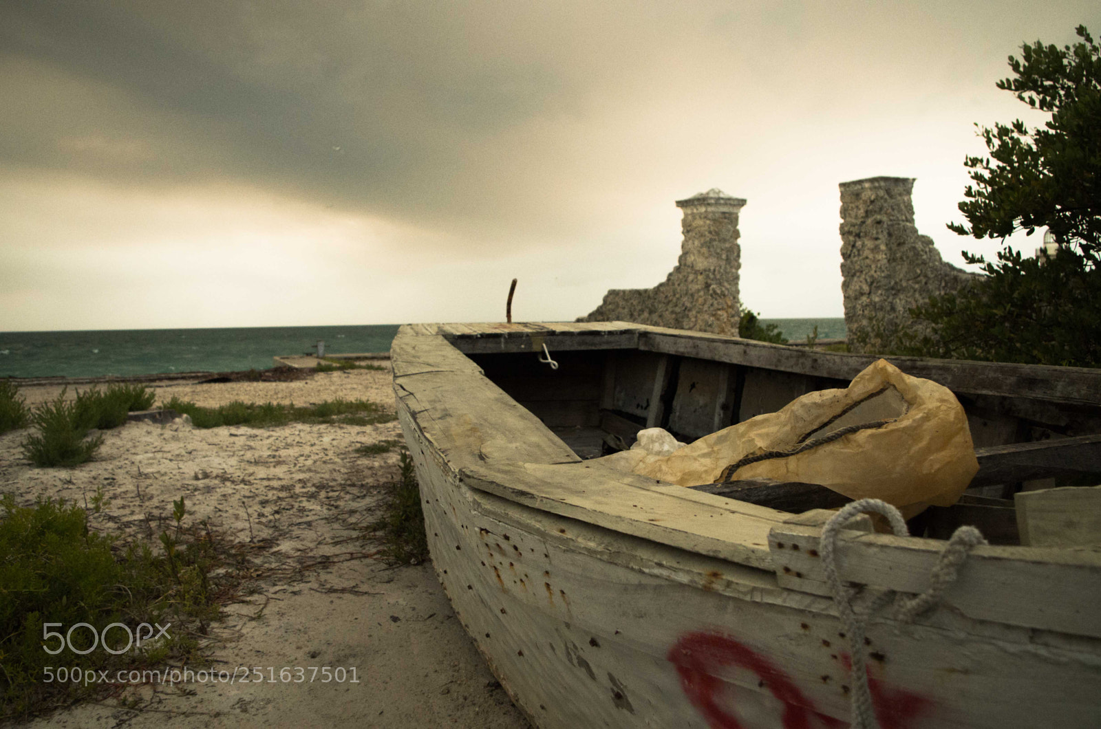 Pentax K-50 sample photo. Cuban refugee boat photography