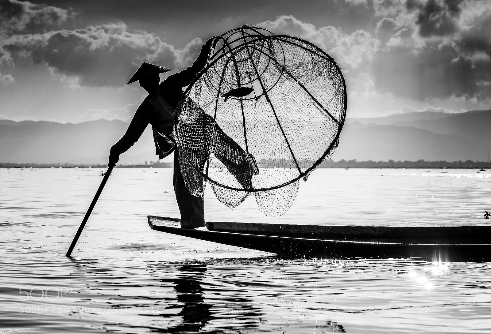 Nikon D500 sample photo. Inle fisherman. photography