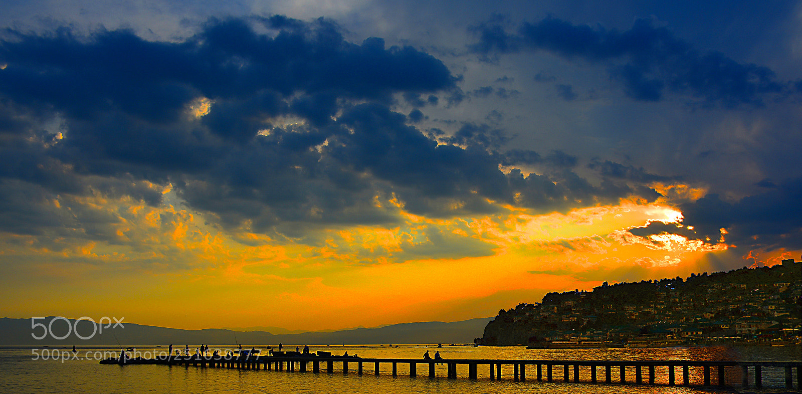 Nikon D5200 sample photo. Sunset on the lake photography