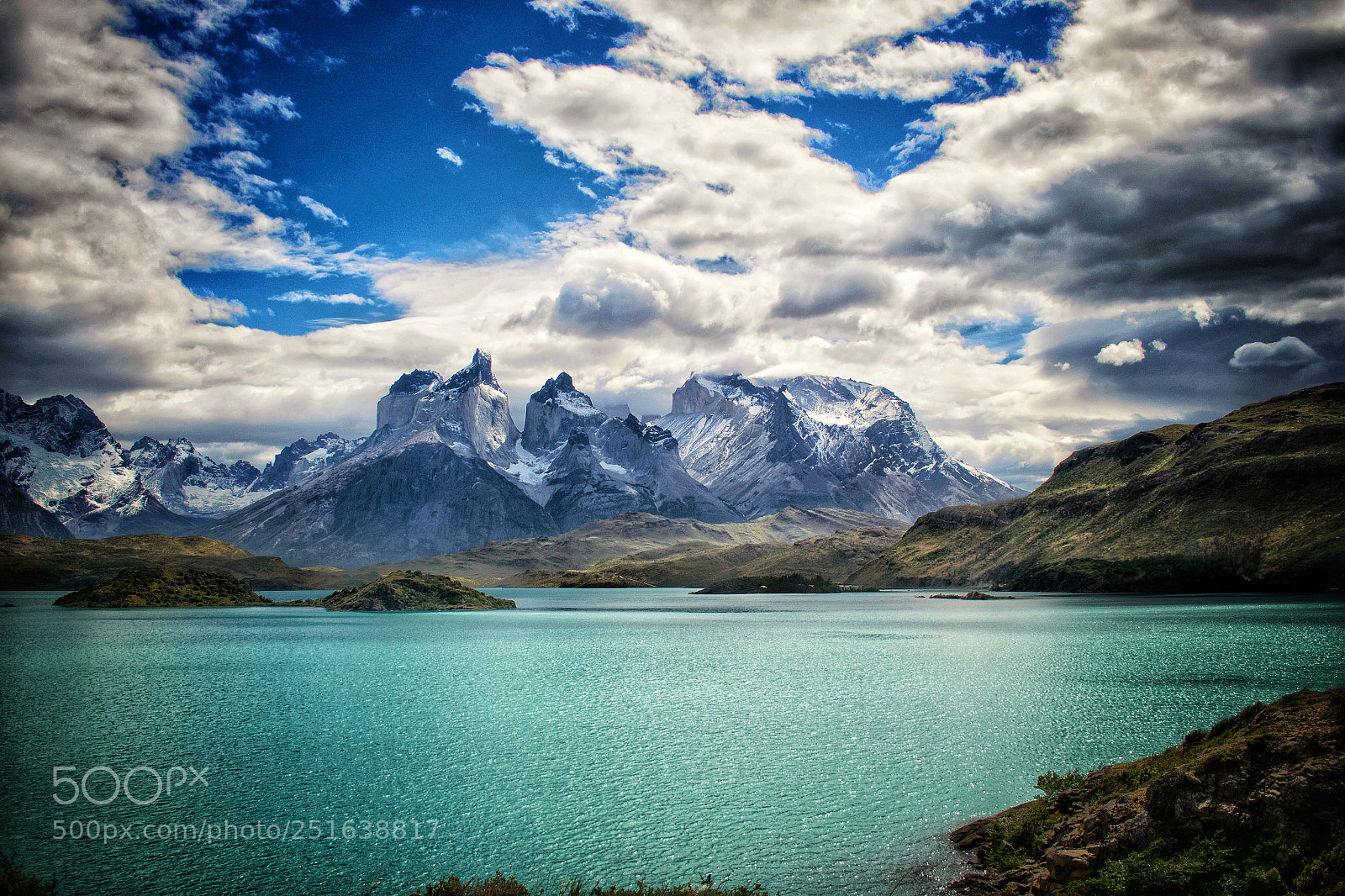 Nikon D5300 sample photo. Torres del paine view photography