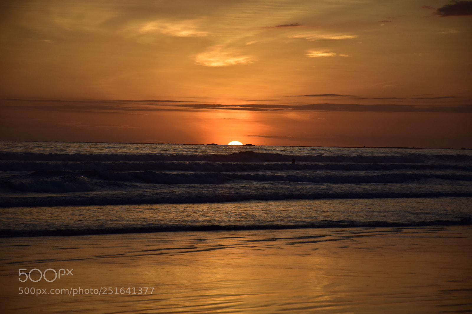 Nikon D5300 sample photo. Atardecer en uvita sunset photography