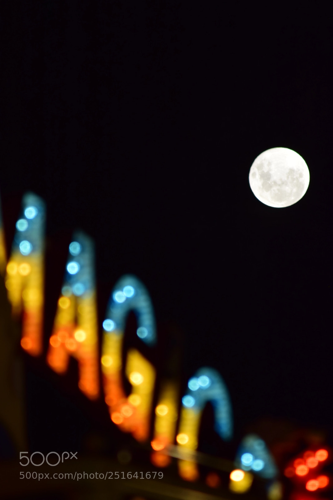 Nikon D5300 sample photo. Luna m gica magic photography