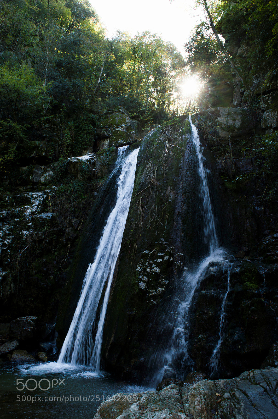 Nikon D3200 sample photo. Waterfall photography