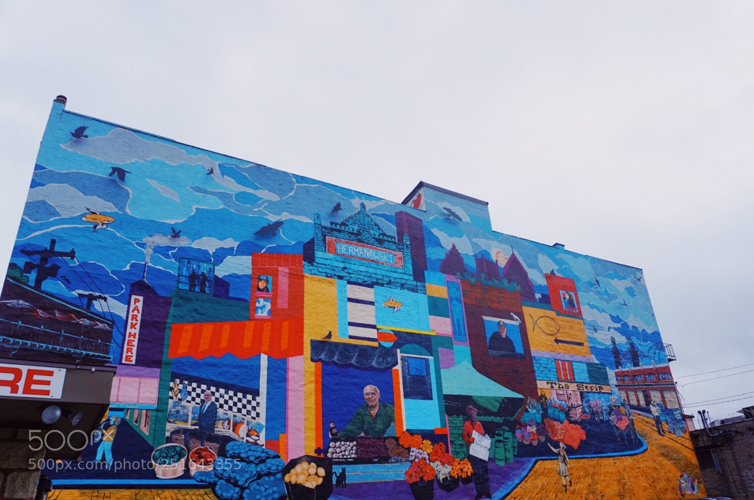 Sony a6000 sample photo. Pittsburgh mural photography