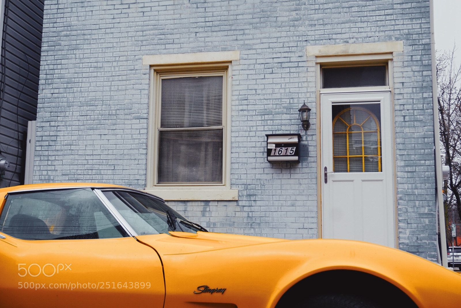 Sony a6000 sample photo. Corvette and home photography