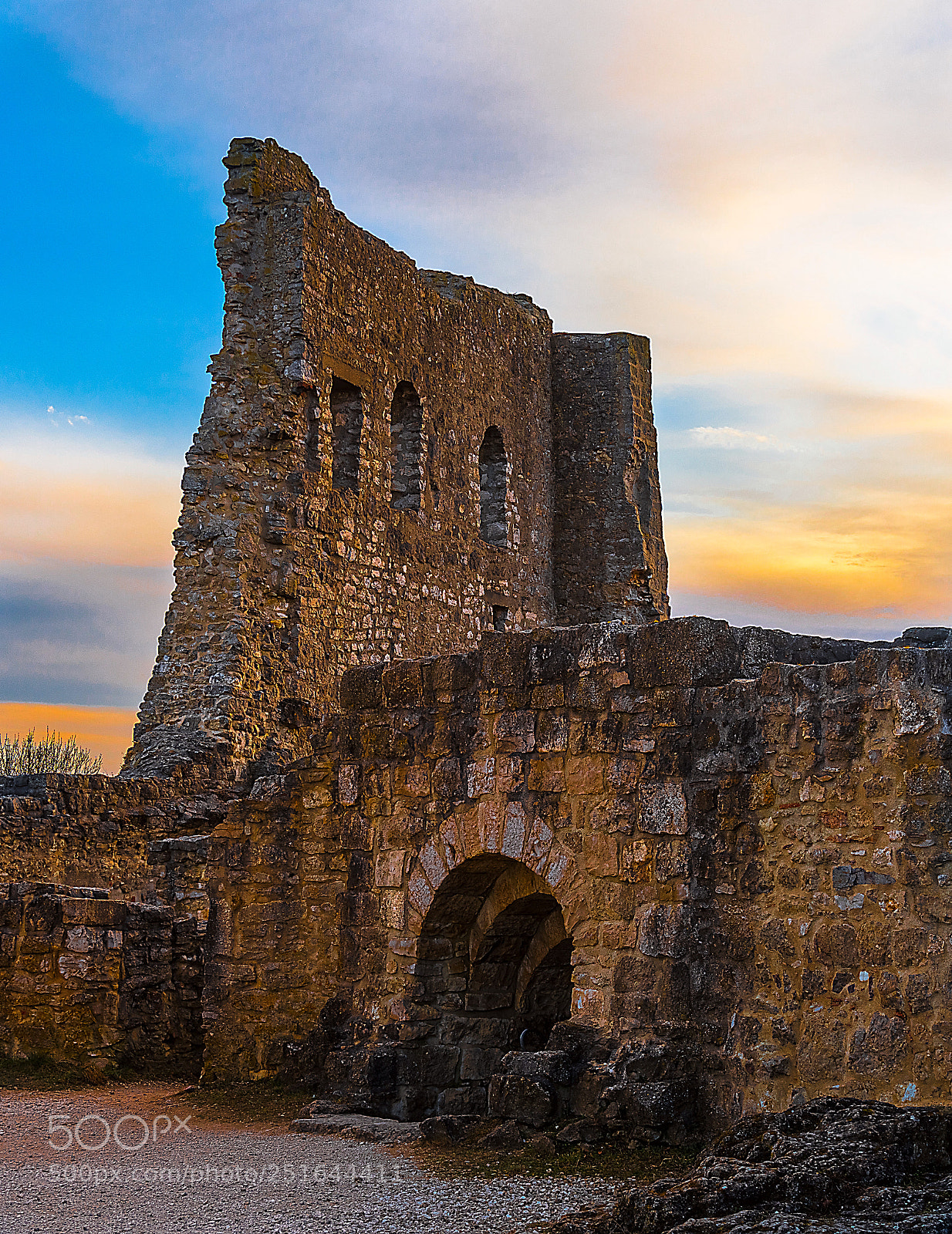Sony a6300 sample photo. Burgruine wolfstein photography